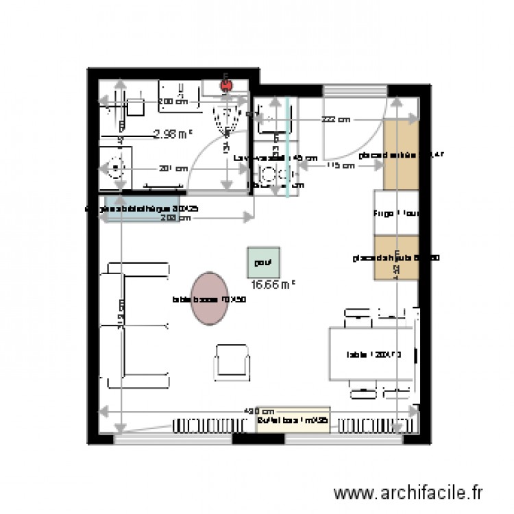 Studio Leven projet 2. Plan de 0 pièce et 0 m2