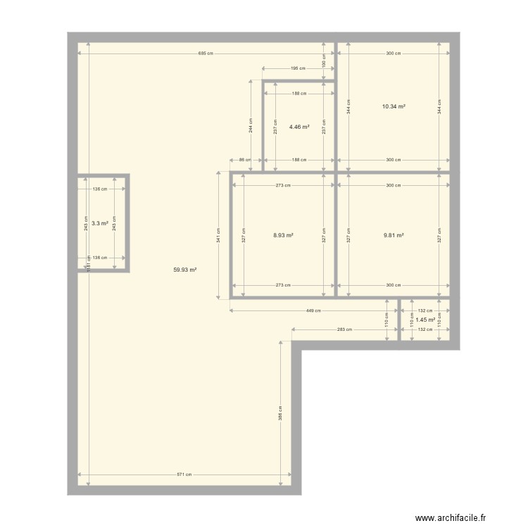 99 6 m2 maison rdc. Plan de 0 pièce et 0 m2