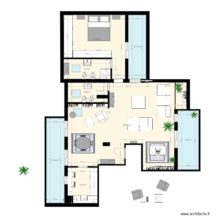 progetto 60. Plan de 0 pièce et 0 m2