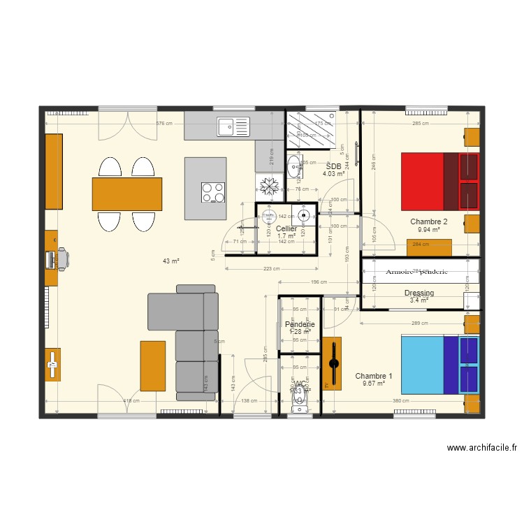 Maison Bouché 2019 meublée c. Plan de 0 pièce et 0 m2