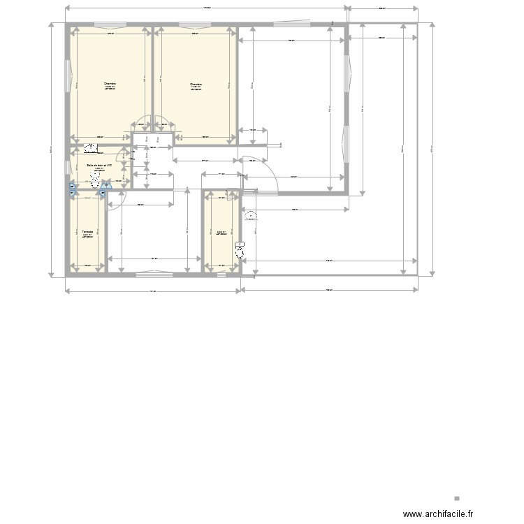 maison campagne. Plan de 0 pièce et 0 m2