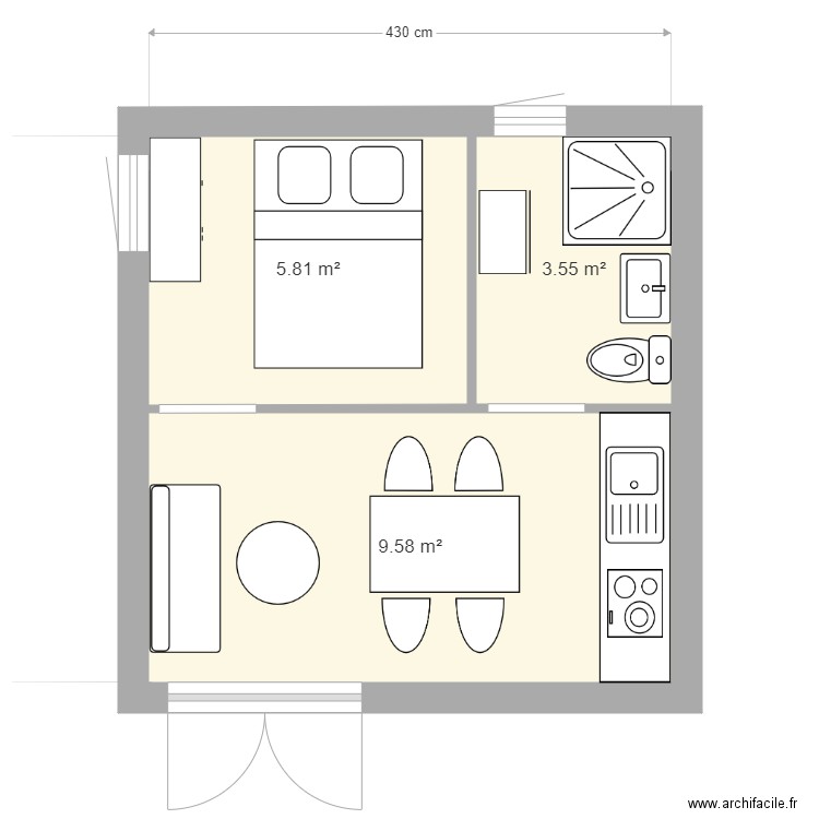 chalet. Plan de 0 pièce et 0 m2