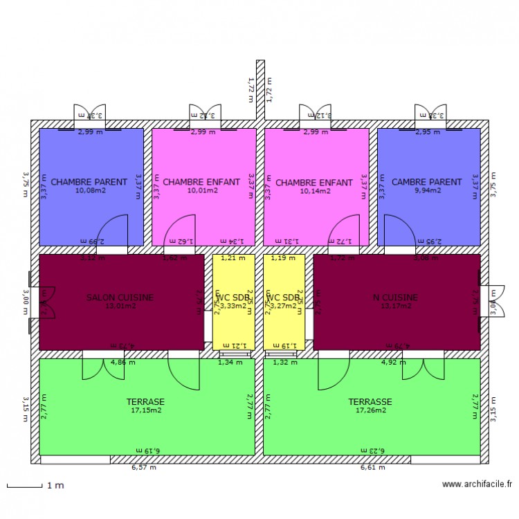 appartement . Plan de 0 pièce et 0 m2