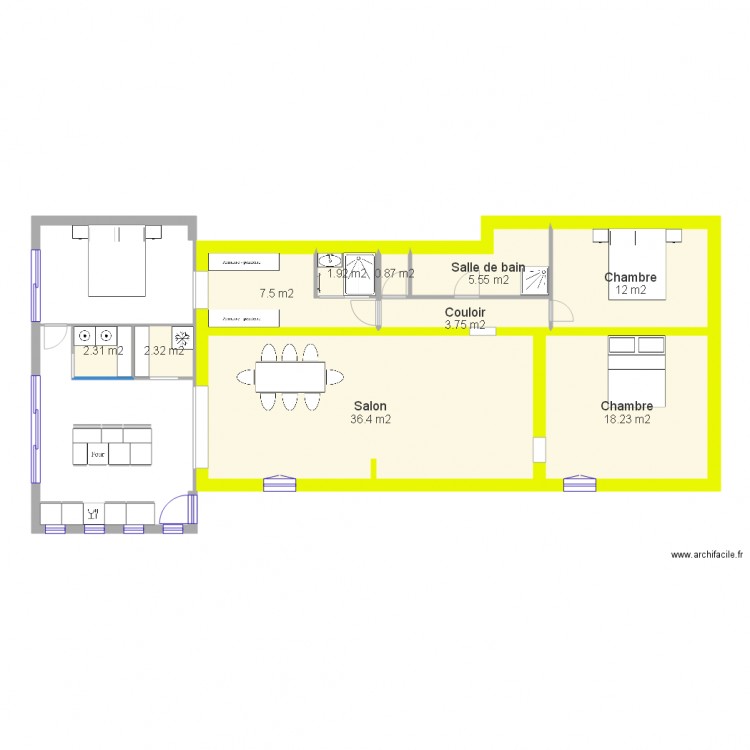 Maison V5. Plan de 0 pièce et 0 m2