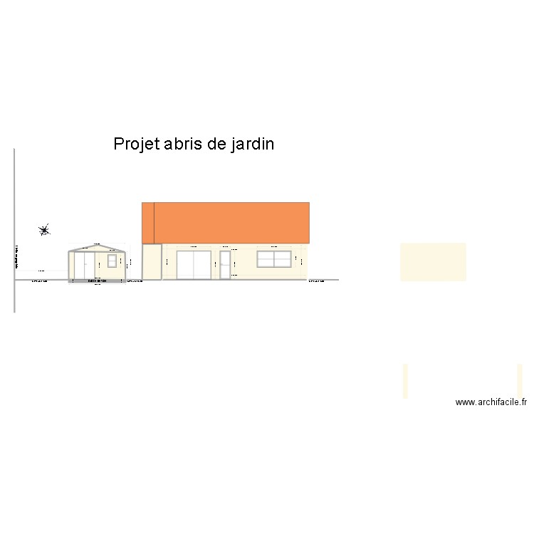 Garage après. Plan de 6 pièces et 46 m2