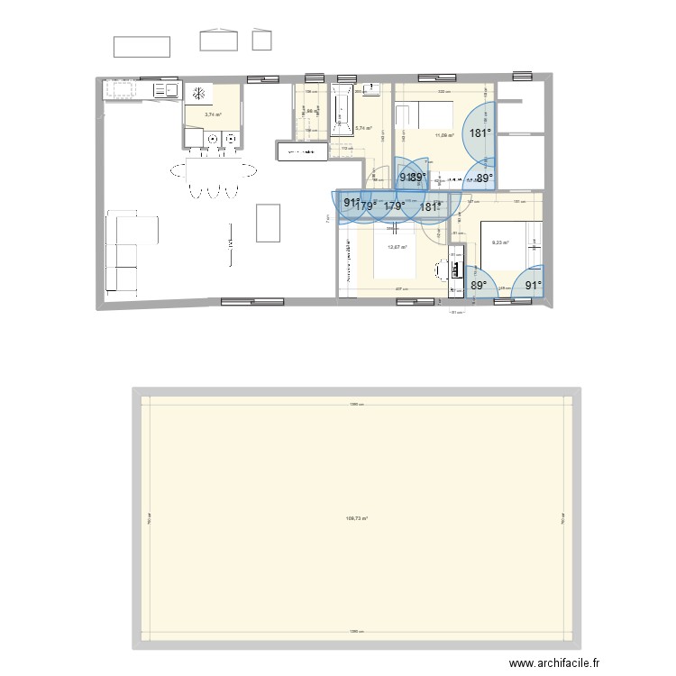 Maison Sophie 1. Plan de 0 pièce et 0 m2