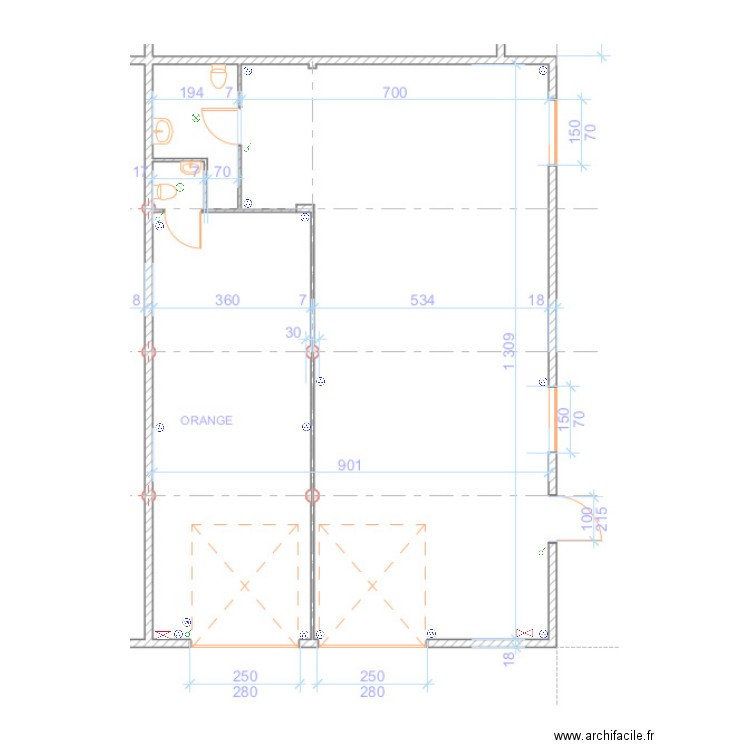laboucan. Plan de 0 pièce et 0 m2