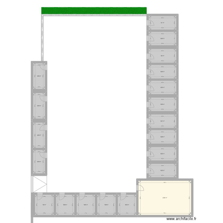 Batiments ZOOT. Plan de 0 pièce et 0 m2
