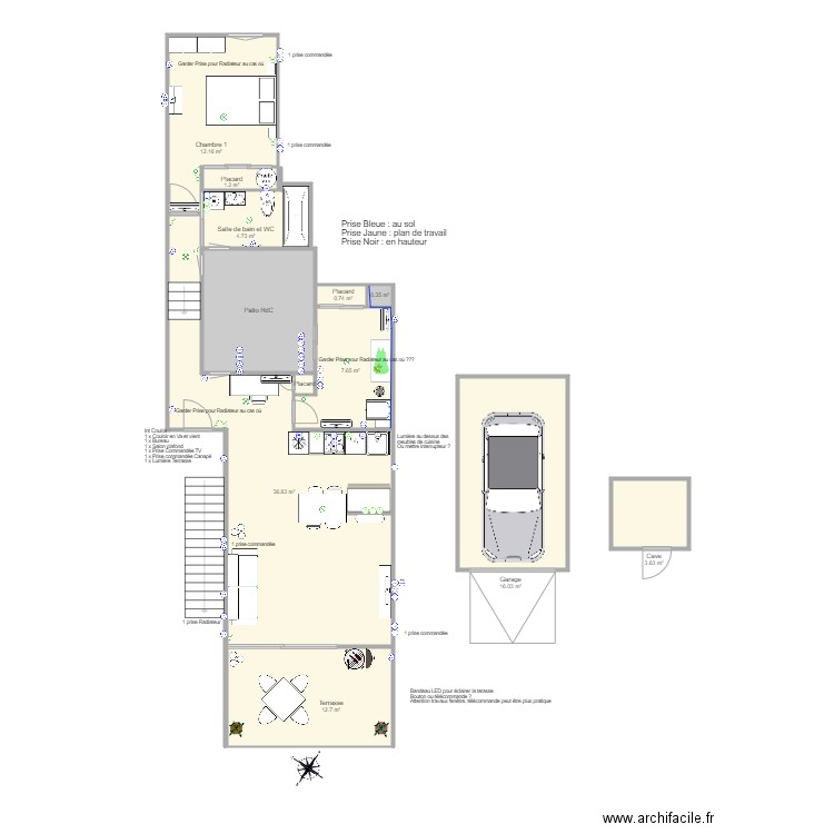 Appartement Aladin. Plan de 0 pièce et 0 m2