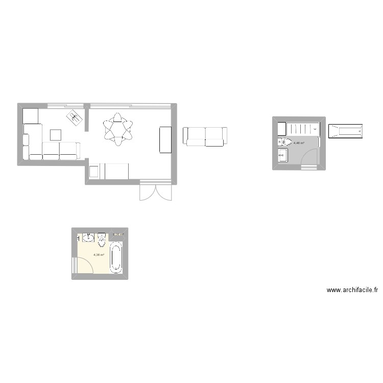 salon Juan. Plan de 0 pièce et 0 m2