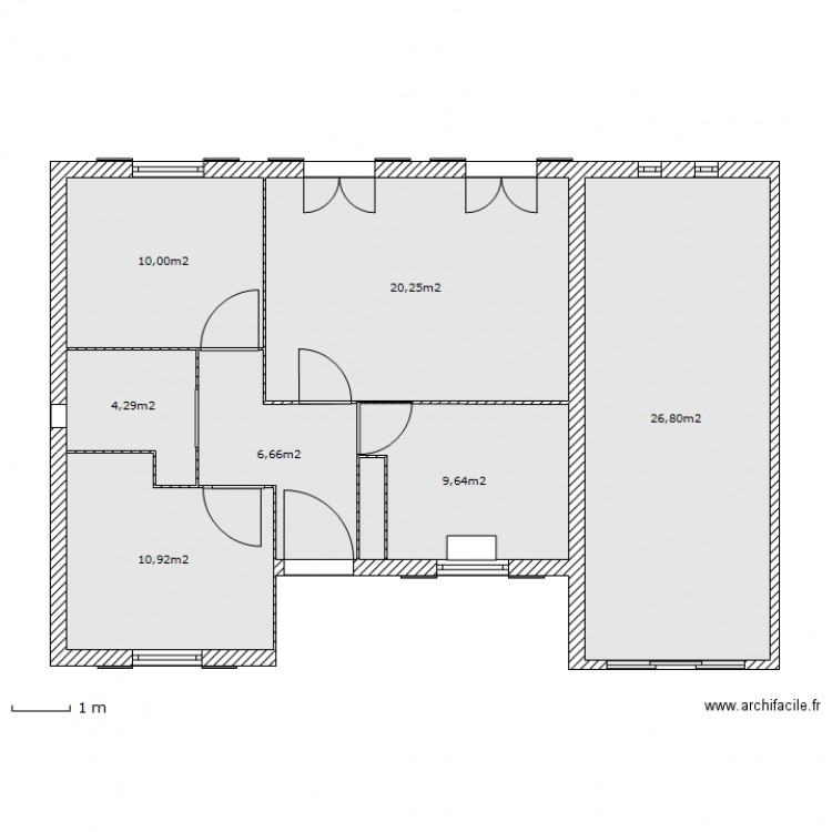 Maison Clapier 1. Plan de 0 pièce et 0 m2