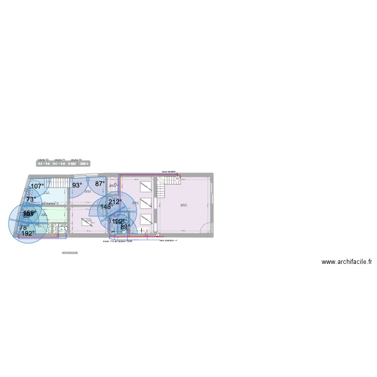 maison. Plan de 0 pièce et 0 m2