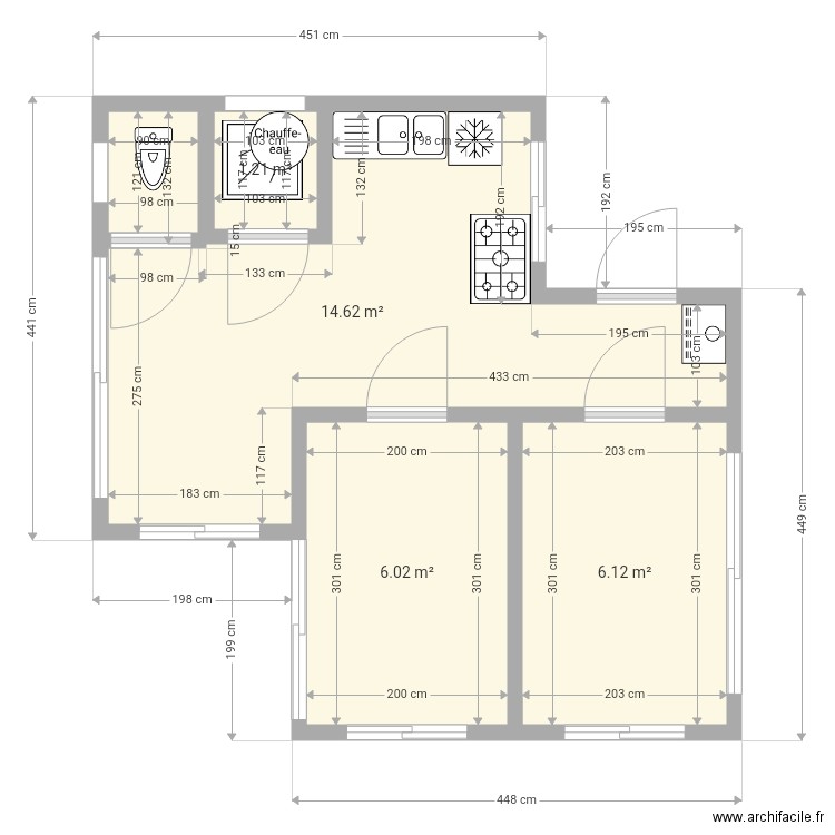 Mazet janvier 2019. Plan de 0 pièce et 0 m2