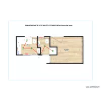 Plan &eacute;lectrique SDB Jacquet