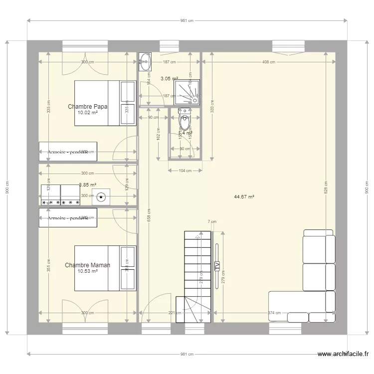 Ben Rais RDC. Plan de 