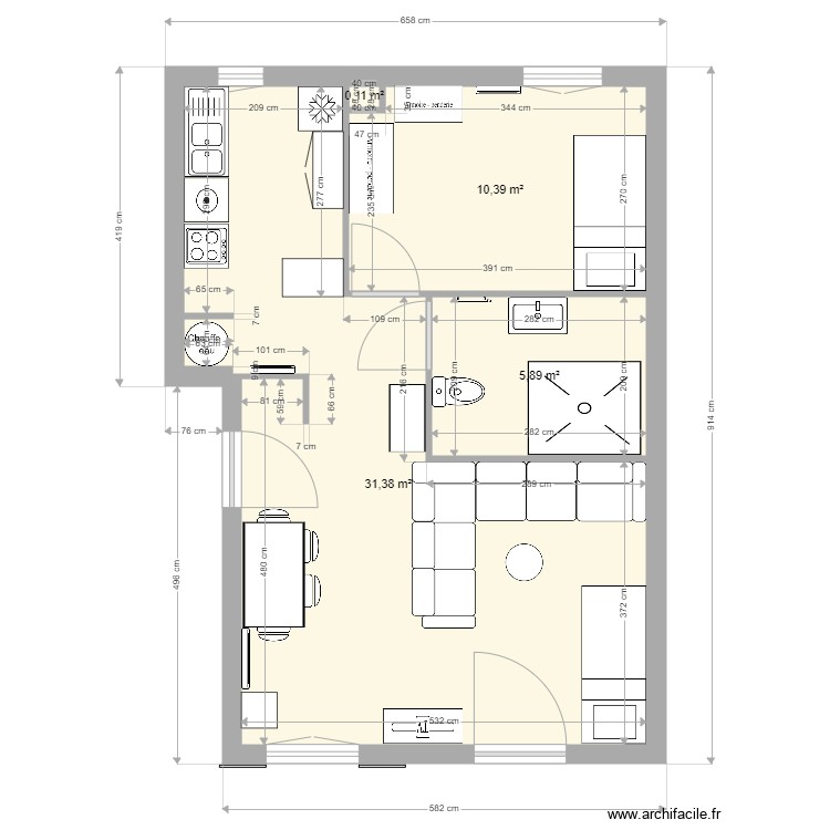 THIERRY. Plan de 0 pièce et 0 m2