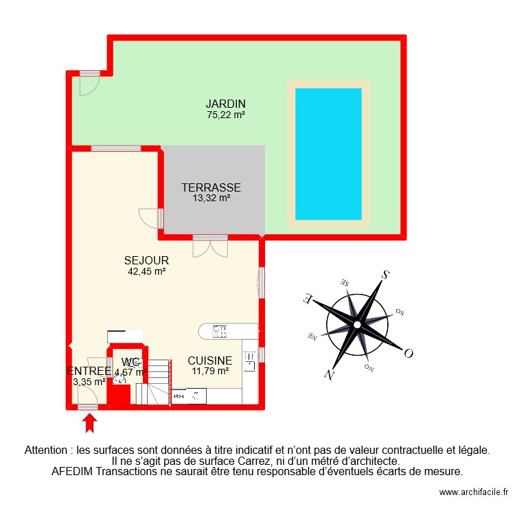 BI 10354 RDC. Plan de 0 pièce et 0 m2