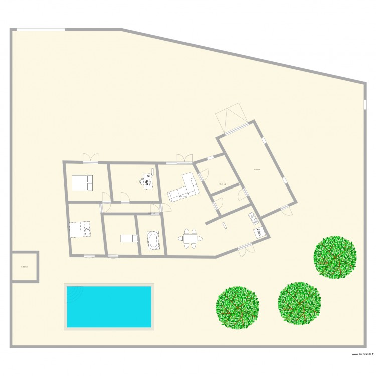 archifacile maison givors. Plan de 0 pièce et 0 m2