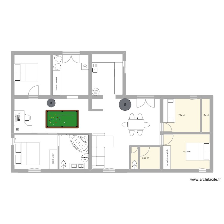 maison agnes. Plan de 0 pièce et 0 m2