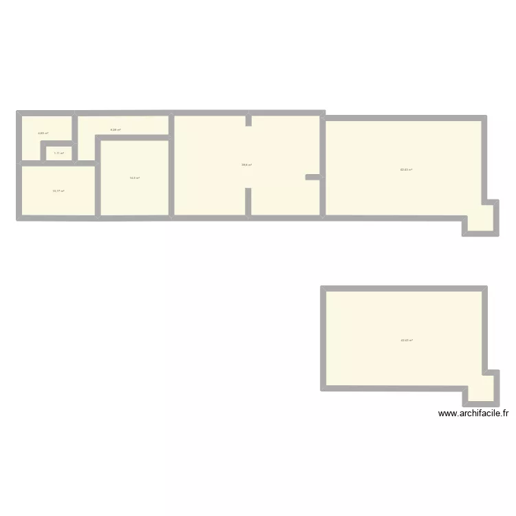 Plan maison à échelle. Plan de Plan maison à échelle. Plan de