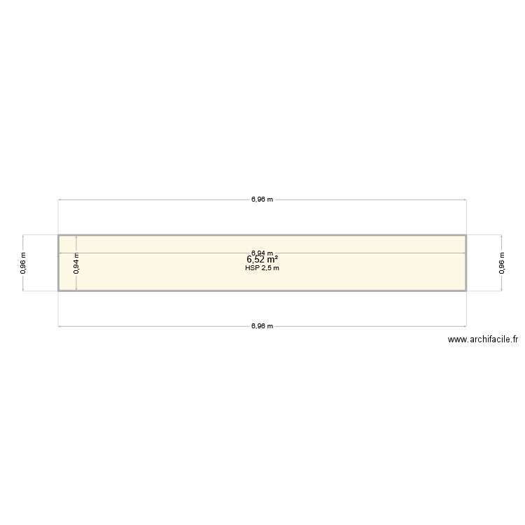plan de travail 3100x630. Plan de 1 pièce et 7 m2