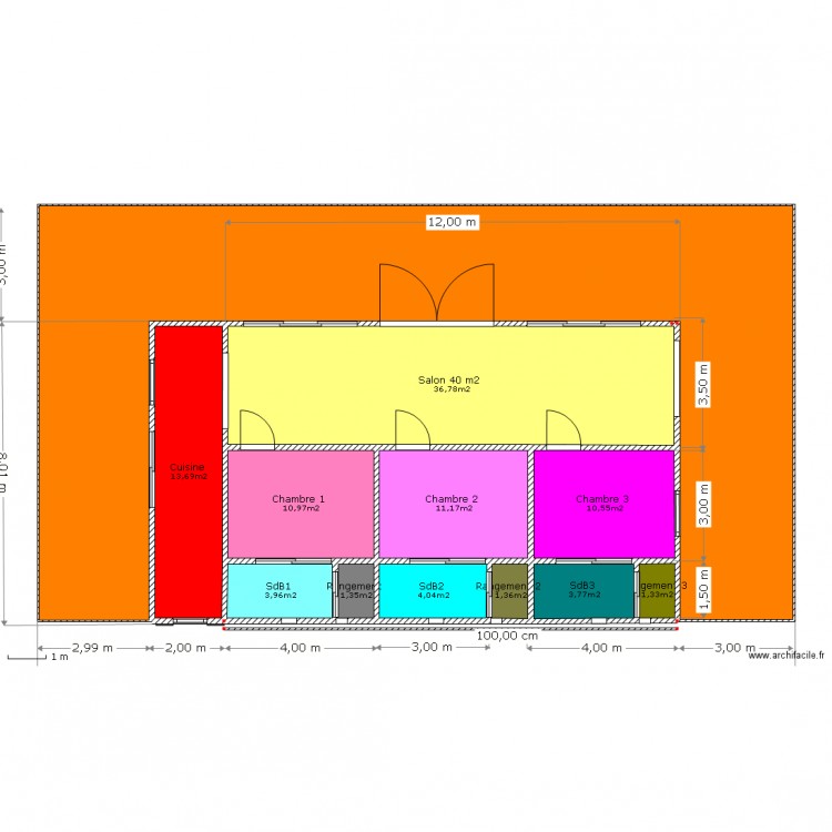 GUYOMARD 112 M2. Plan de 0 pièce et 0 m2