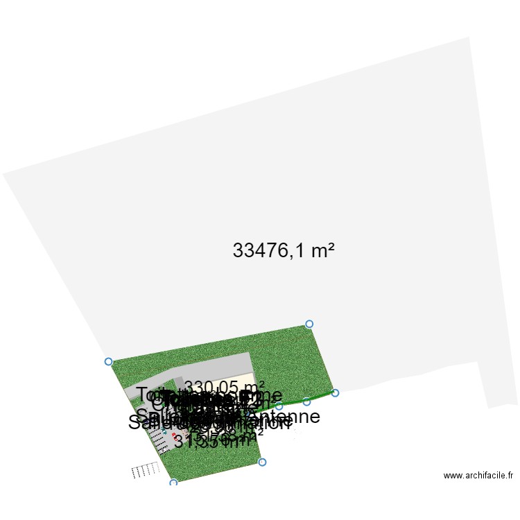 Herblay2. Plan de 22 pièces et 761 m2