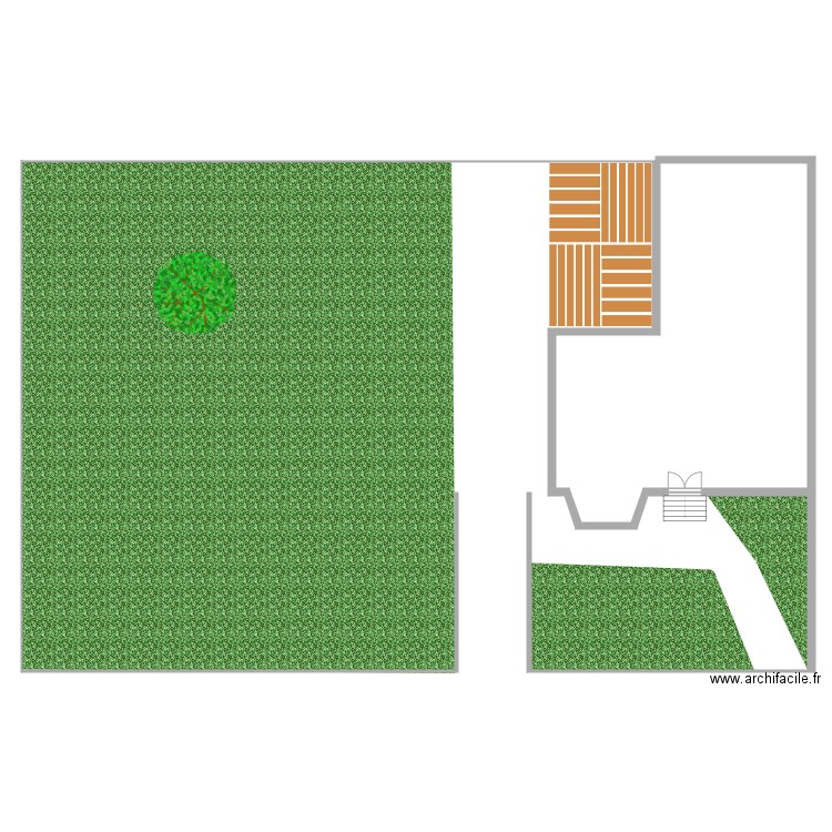 Situation existante Ext Fexhe. Plan de 0 pièce et 0 m2