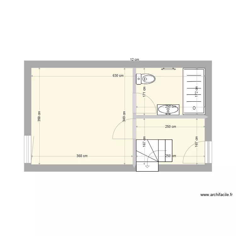 20220602 Etage 1. Plan de 