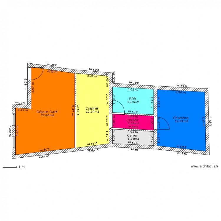 baudin. Plan de 0 pièce et 0 m2