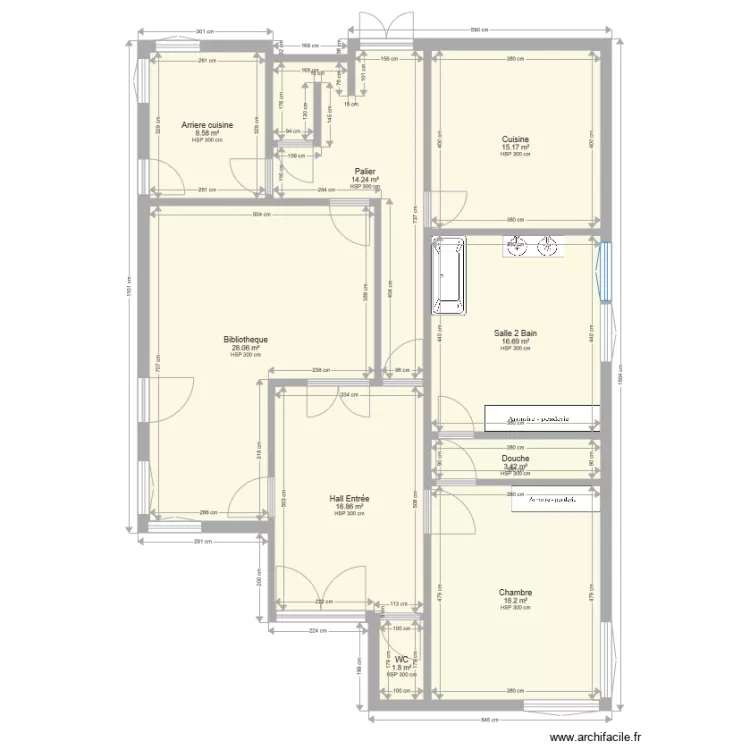 Solution2Lot1Etage1. Plan de 