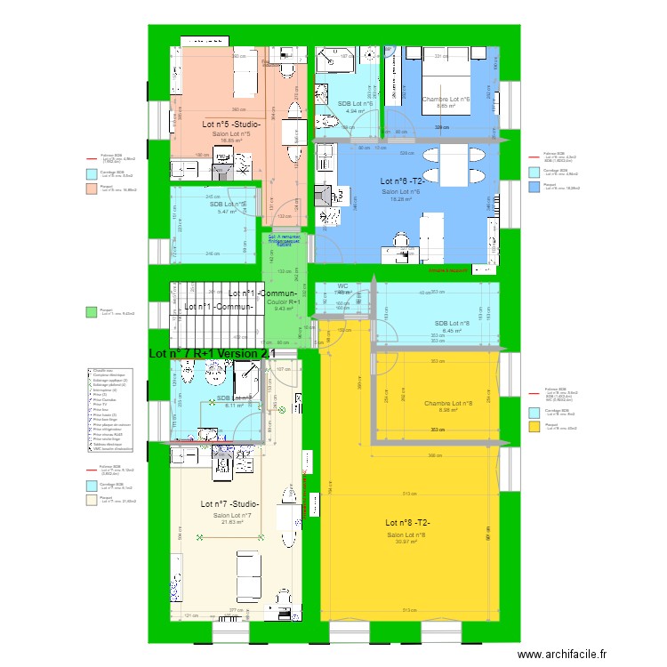 Lot 7 R1. Plan de 0 pièce et 0 m2