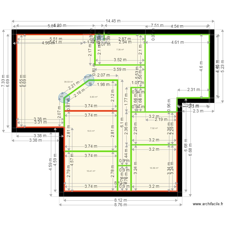 ttrreezz. Plan de 0 pièce et 0 m2