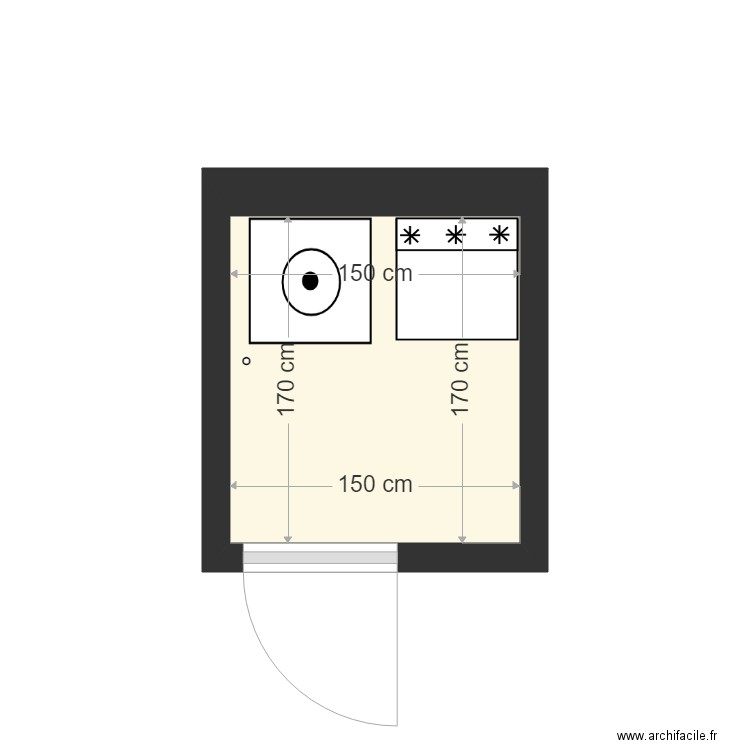 BUANDERIE. Plan de 0 pièce et 0 m2