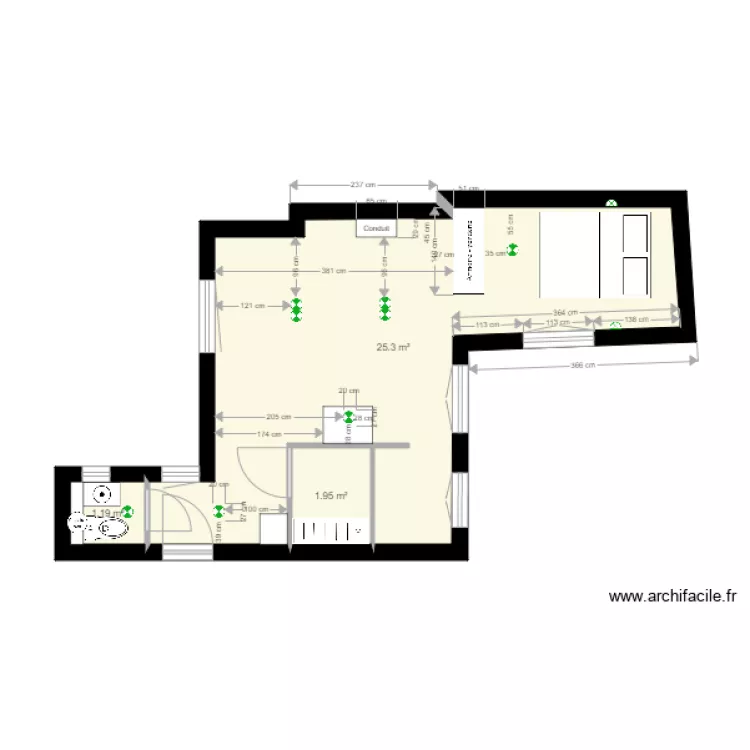 58 verneuil. Plan de 
