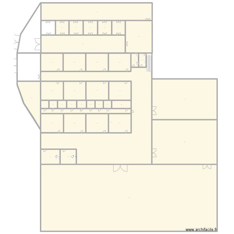 Ideal school proyect. Plan de 0 pièce et 0 m2