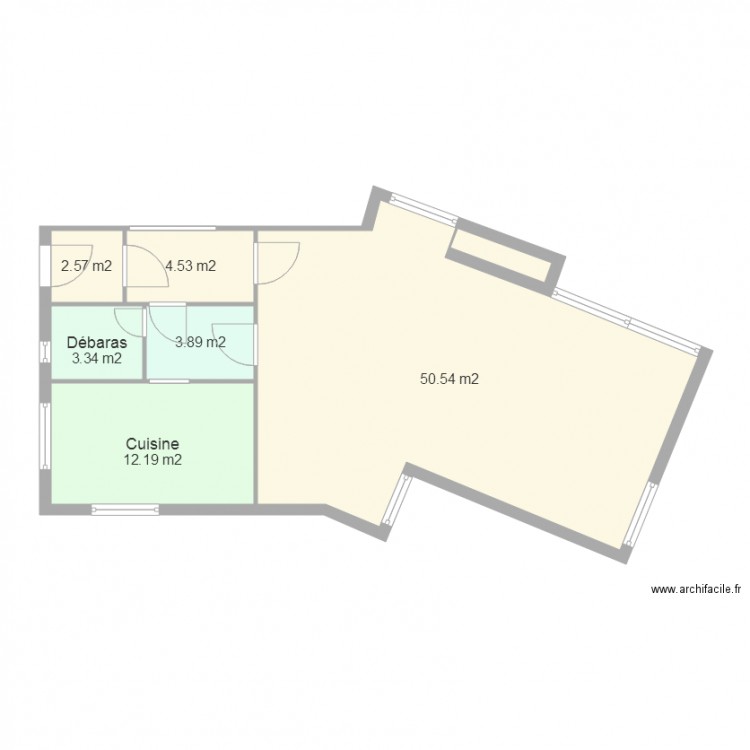 maison archifacile 2. Plan de 0 pièce et 0 m2