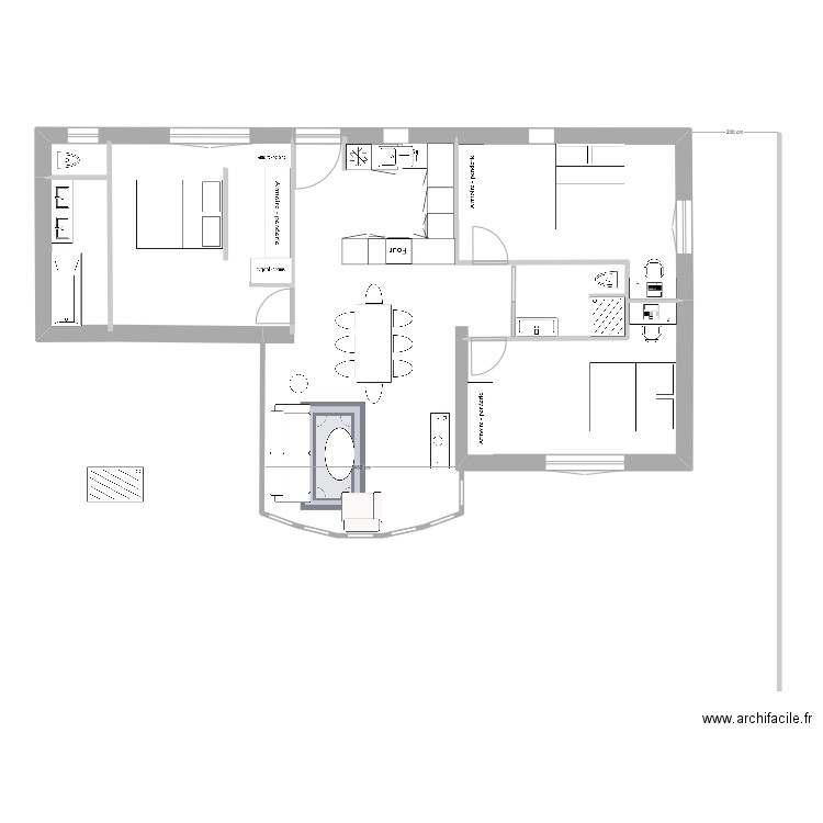 Appartement Nono 4. Plan de 0 pièce et 0 m2