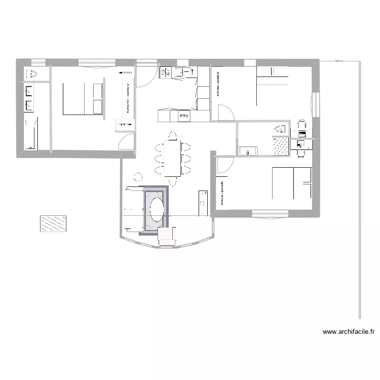 Appartement Nono 4. Plan de Appartement Nono 4. Plan de