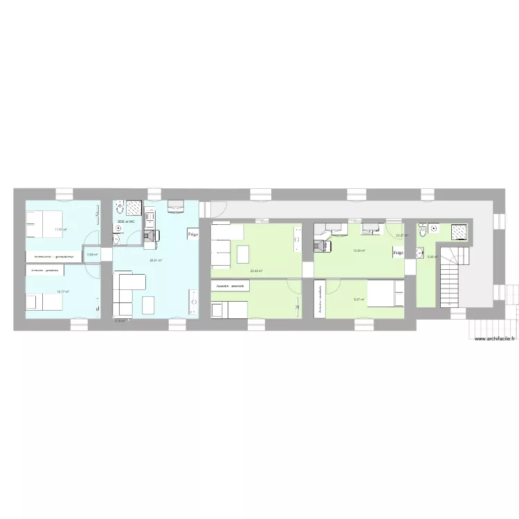 Plans Maison 3 niv division. Plan de 