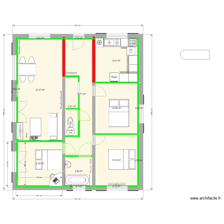 appart arlac xuxen IPN. Plan de 