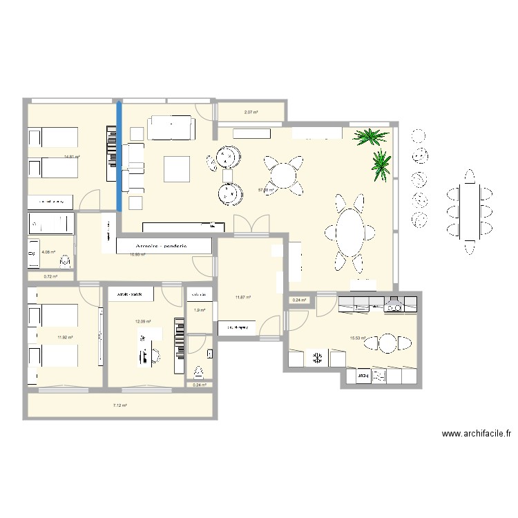 Parc 3. Plan de 0 pièce et 0 m2