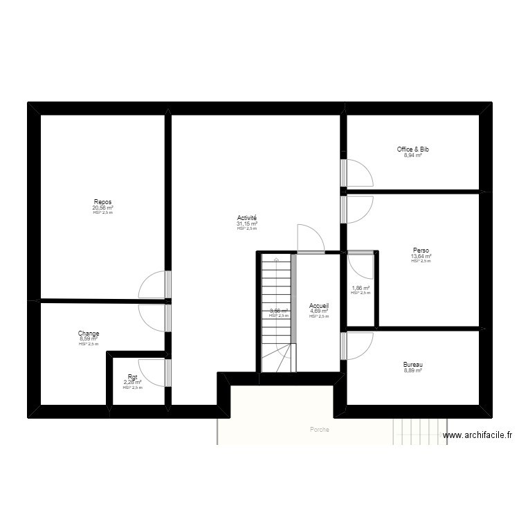 77 Meaux Projet 25082022. Plan de 0 pièce et 0 m2