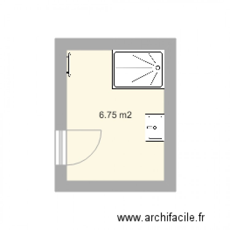 sdb bertholet projetg. Plan de 0 pièce et 0 m2