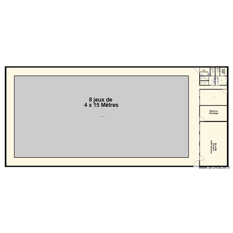 Maison Vivy. Plan de 0 pièce et 0 m2