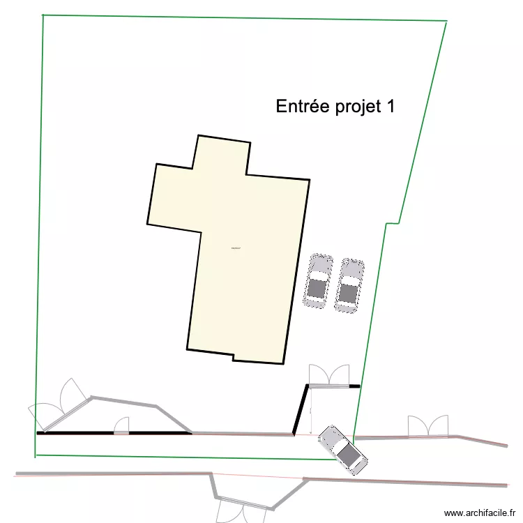 Entrée projet DP. Plan de Entrée projet DP. Plan de