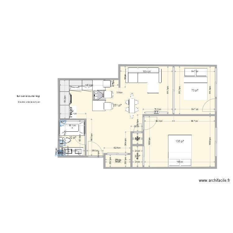 Plan D. Plan de 0 pièce et 0 m2