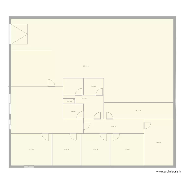 agence capelle la grande 4. Plan de 