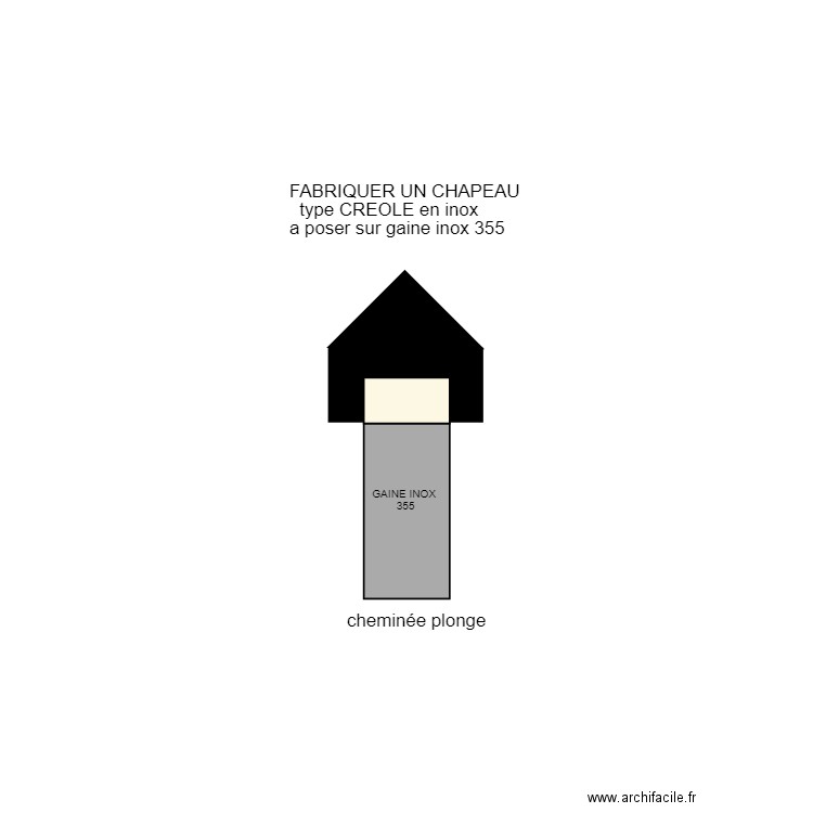 LE JARDIN cheminée. Plan de 0 pièce et 0 m2