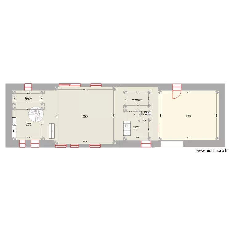 mano projV0forme. Plan de 